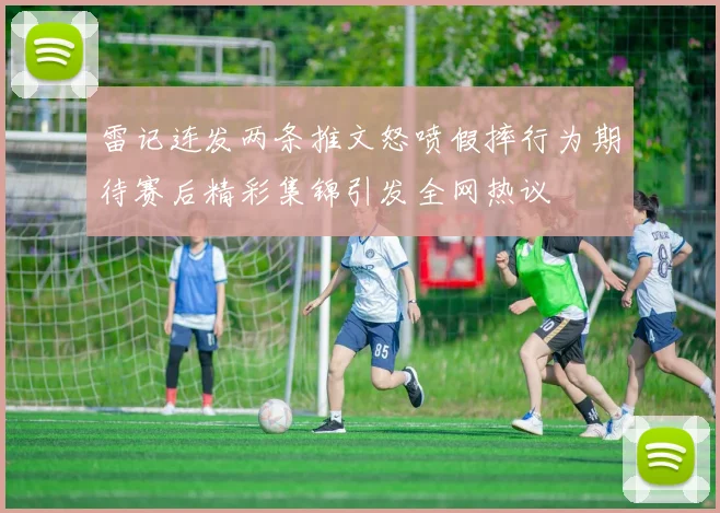 雷记连发两条推文怒喷假摔行为期待赛后精彩集锦引发全网热议