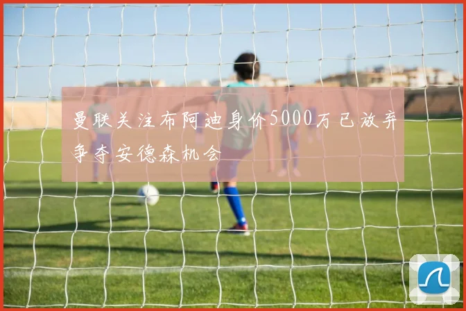 曼联关注布阿迪身价5000万已放弃争夺安德森机会